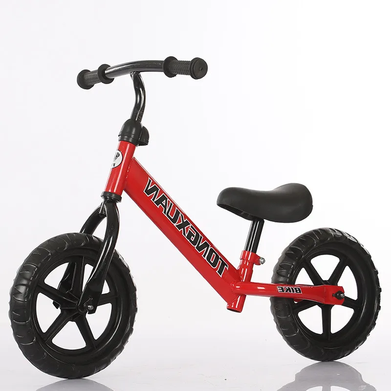 Wholesale 12 Inch 2-6 years old Kids Foot Pushed No Pedal balance Bicycle Slide Balance Bike For