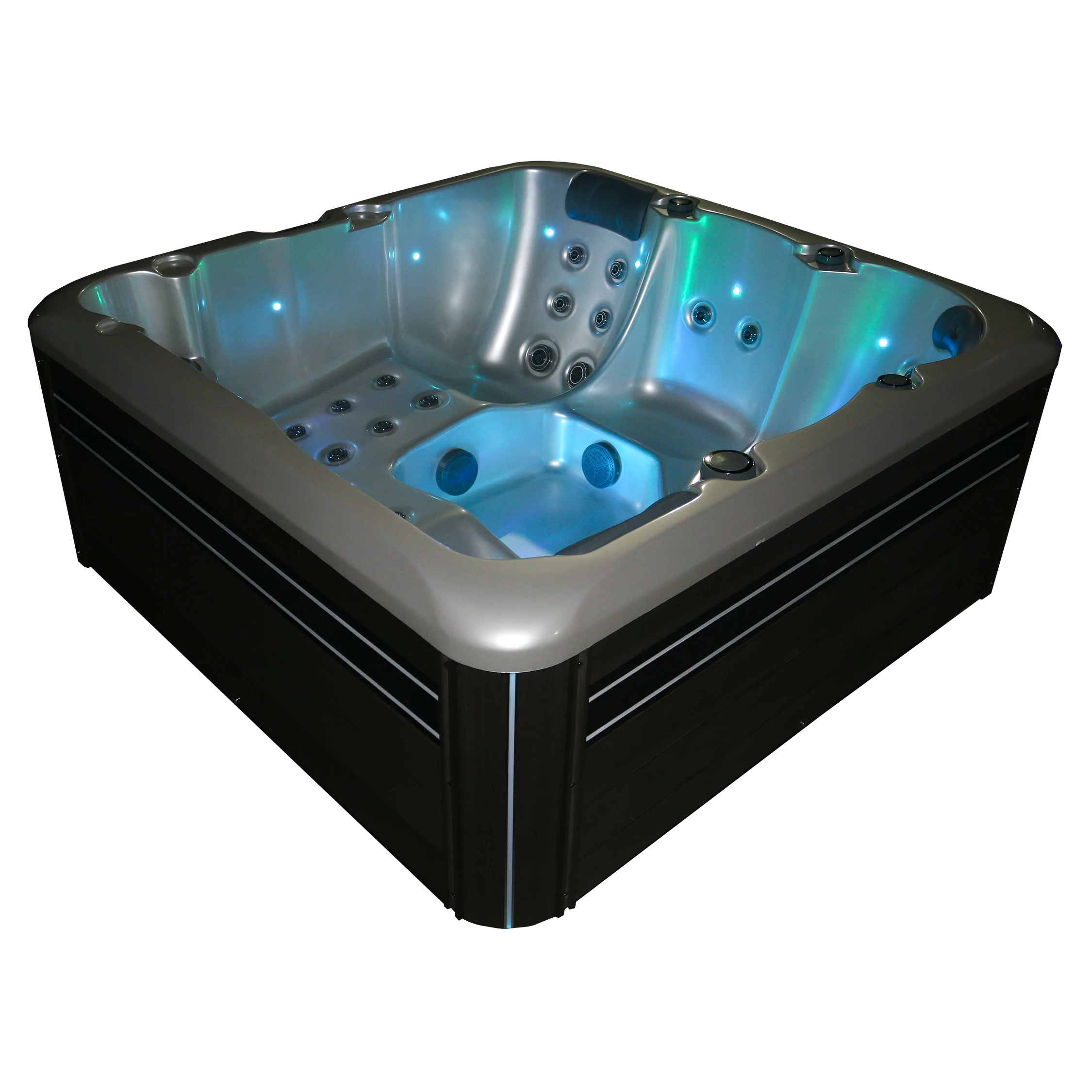 2 Lounge Outdoor Spa Acrylic Hot Tub Whirlpool Massage Bathtub Balboa System