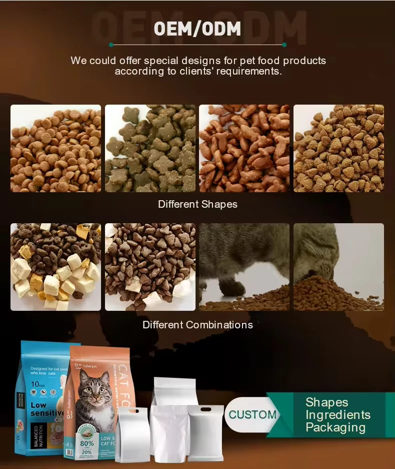 Wholesales Free Sample Cat Food Science Formula Natural Protein Rich Chicken Flavors All Age Dog Dry Staple Food kg Weight