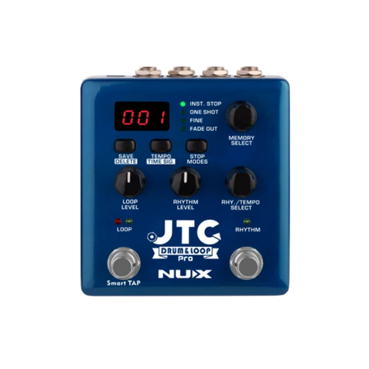 НУКС JTC NDL-5 барабан на застежке-липучке; Pro гитарные педали эффектов Лупер с барабанами для создания спецэффектов для продажи