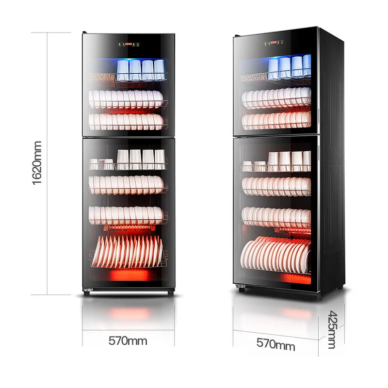 Большой объем шкаф для дезинфекции вертикальный коммерческий большой кухонный шкаф Бытовая Посуда дезинфекционный шкаф
