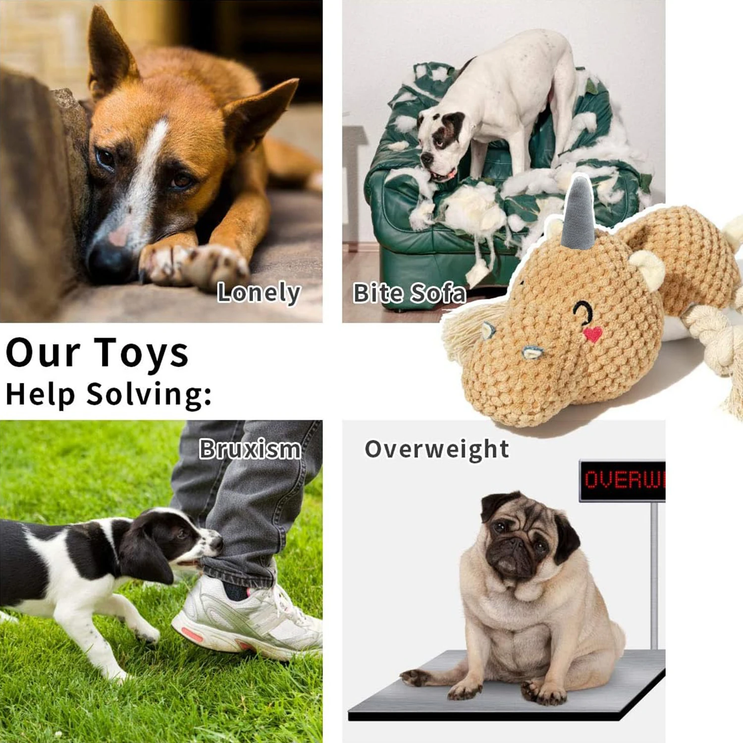 Manufacturer Wholesale Custom Dog Plush Rope Toy Pet Dog Chew Toy Squeaky Interactive Dog Toys
