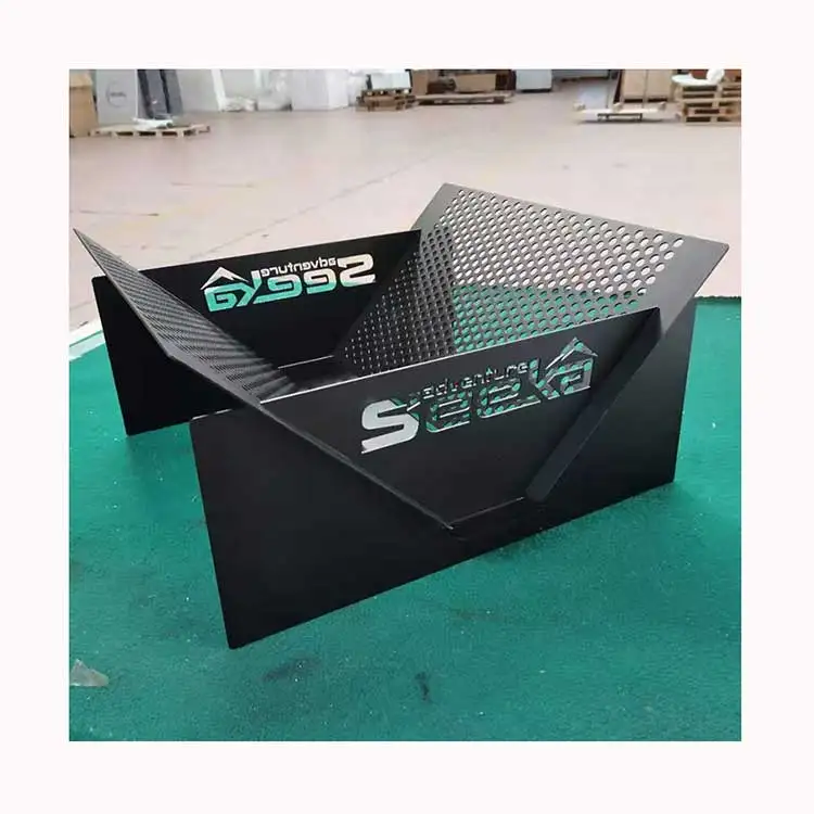 Custom Outdoor Corten Steel Fire Pit fireplace Garden Outdoor Warming Corten Steel Fireplace & BBQ Grill