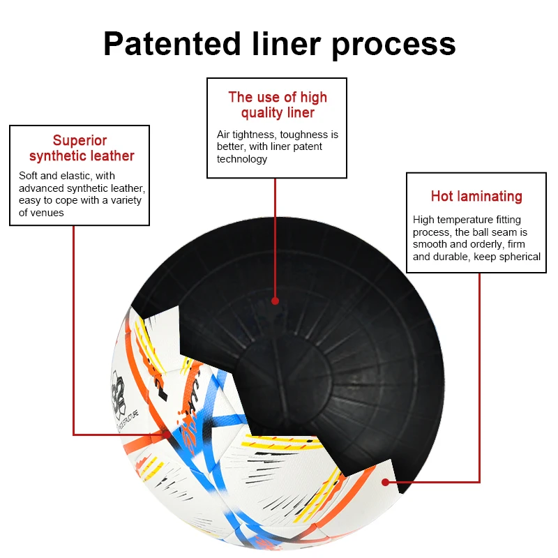 balle de football football soccer ball pu