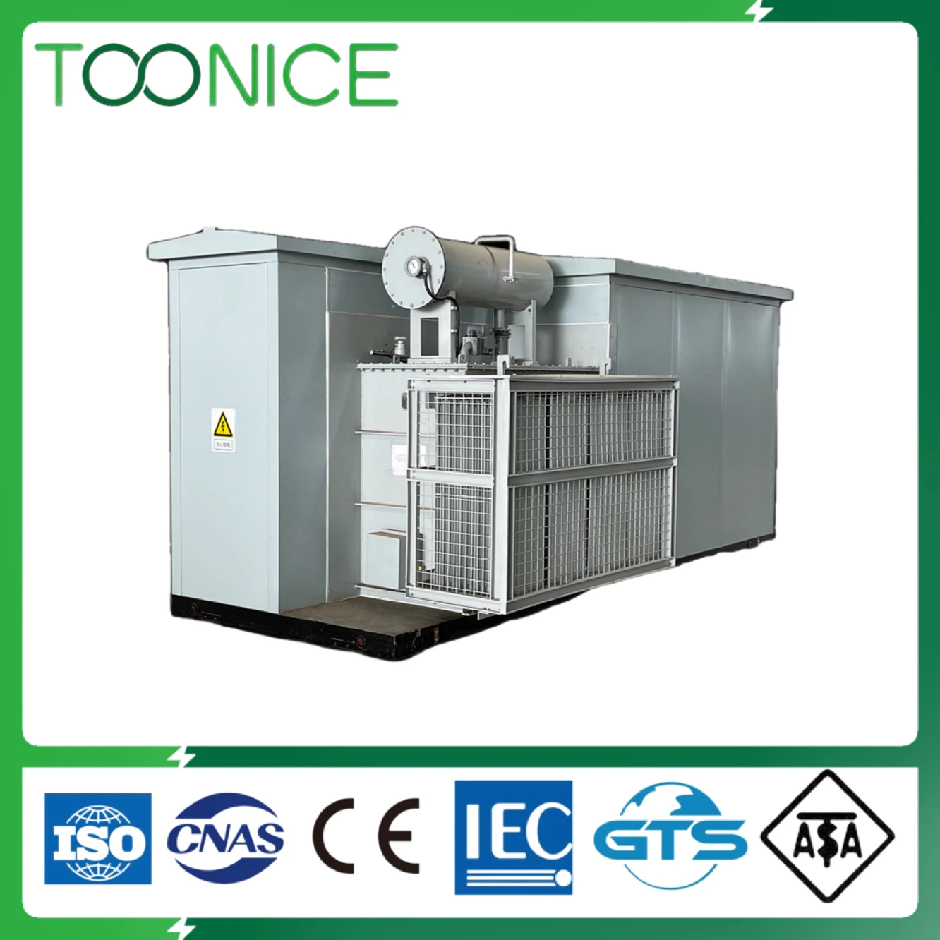 Toonice Advanced Compact 12kV 36kV Box type Substation for Oil and Gas Fields