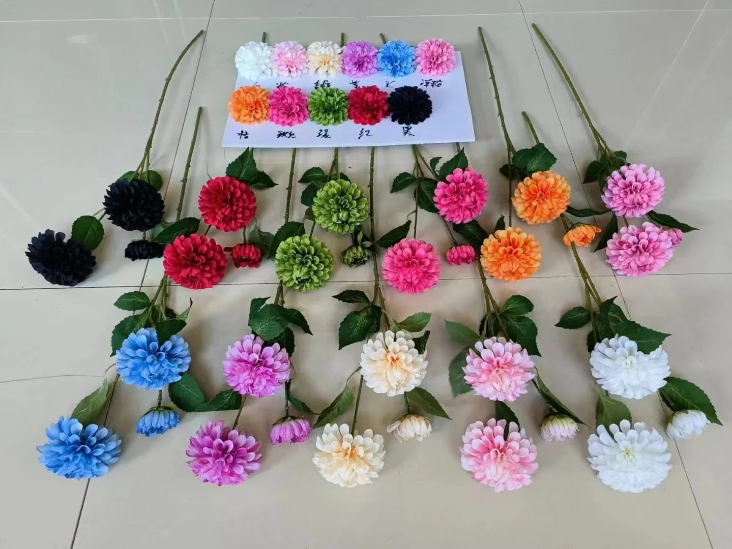 silk flowers decor wedding orchid simulation flowers arrangement baby breath artificial centerpieces flowers