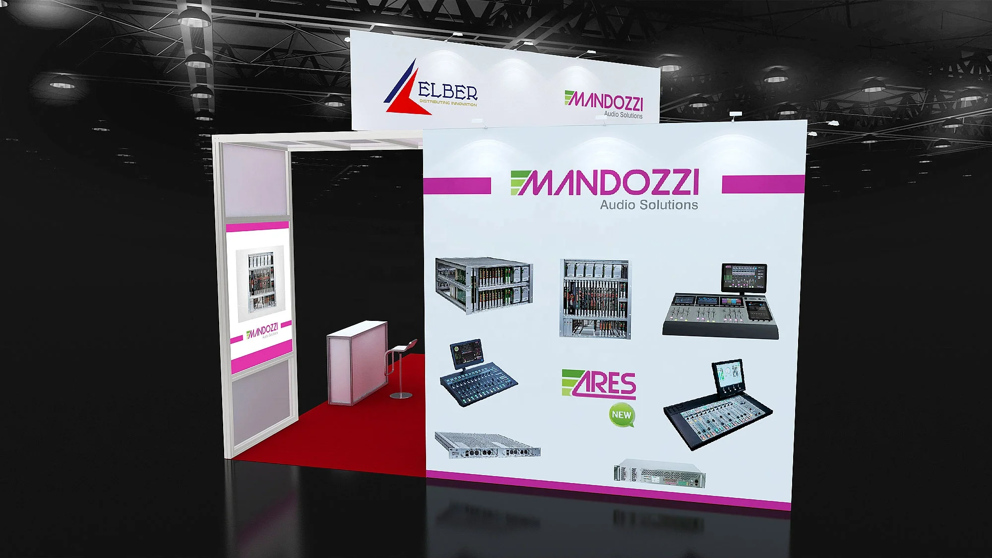 20x20 Exhibition Fair Trade Show Display Booth Stand De Feria