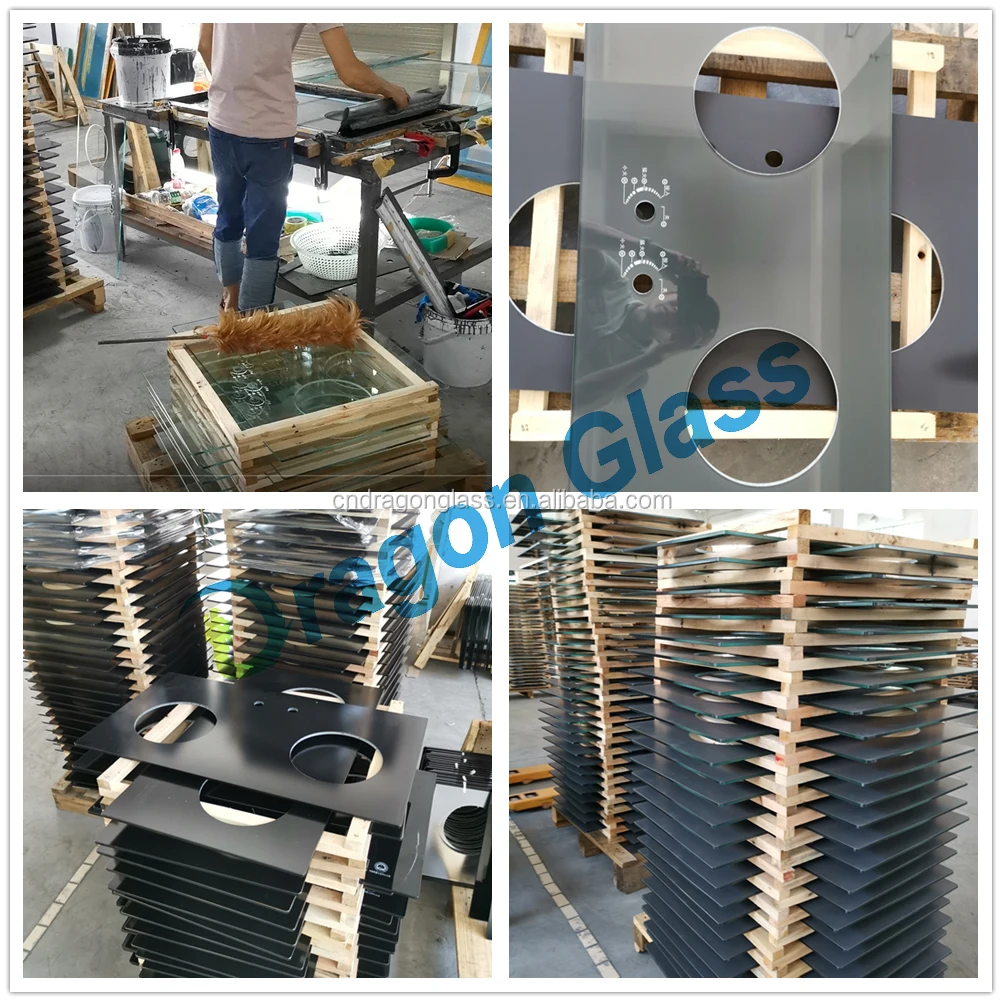Линия по производству стекла для газовой плиты/шелковая печать со стеклянной окантовкой