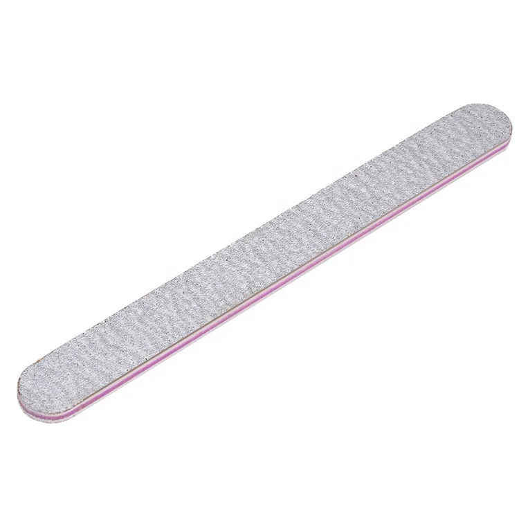 Sialia Small Professional Custom Double Side Disposable Nail File 100/180 Sandpaper Nail File