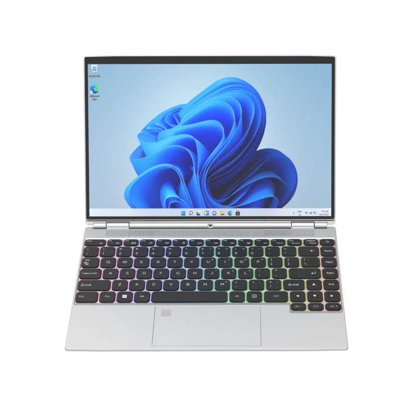 Touch Screen Laptops Intel Celeron N5105 Quad Core 14inch Two In One DDR4 16GB RAM Children Laptop