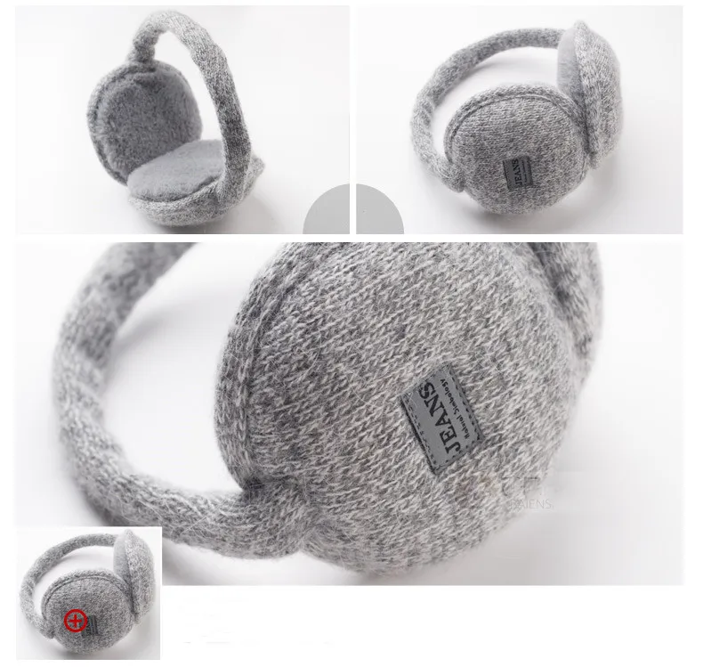 Winter hamburger earmuffs protection ear warmer foldable warm headband ear muffs cover