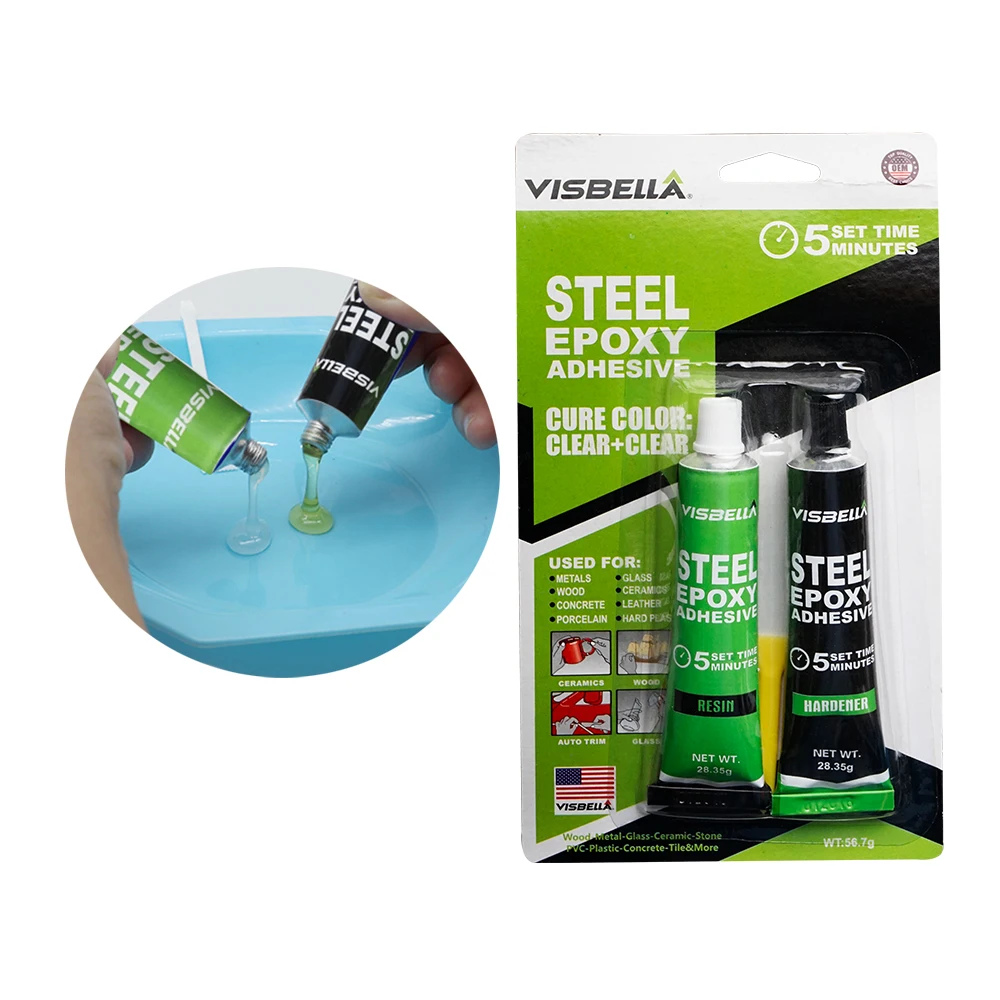 Visbella double component epoxy resin two parts AB glue