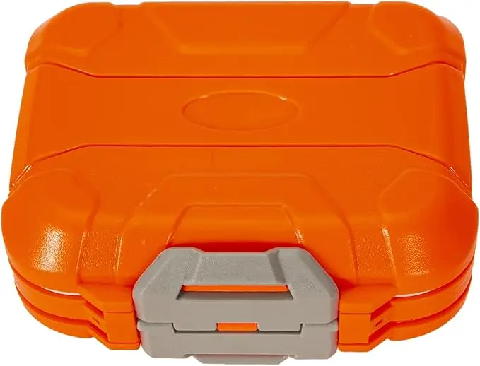 Fishing Tackle Box Fishing Hook Accessory Boxes Orange/Black Container For Fishing Products