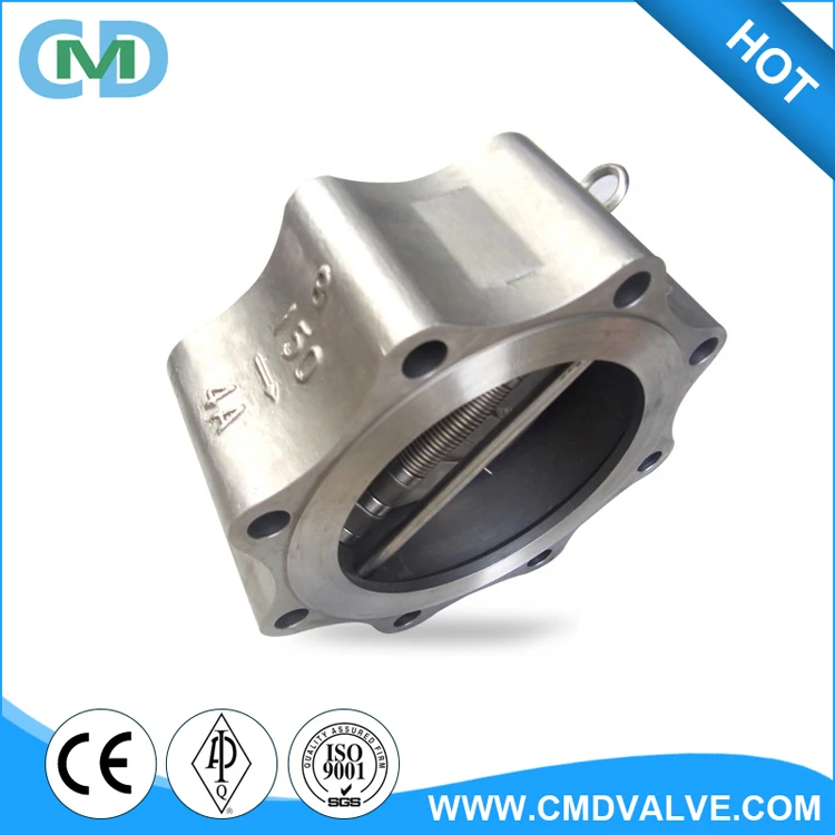 Обратный клапан дискового типа из нержавеющей Стали CF8M Duo