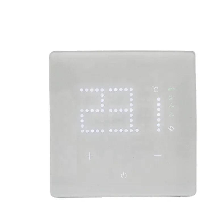 Indoor Touch Screen Electric Fan Coil Heating and Cooling Thermostat Controller