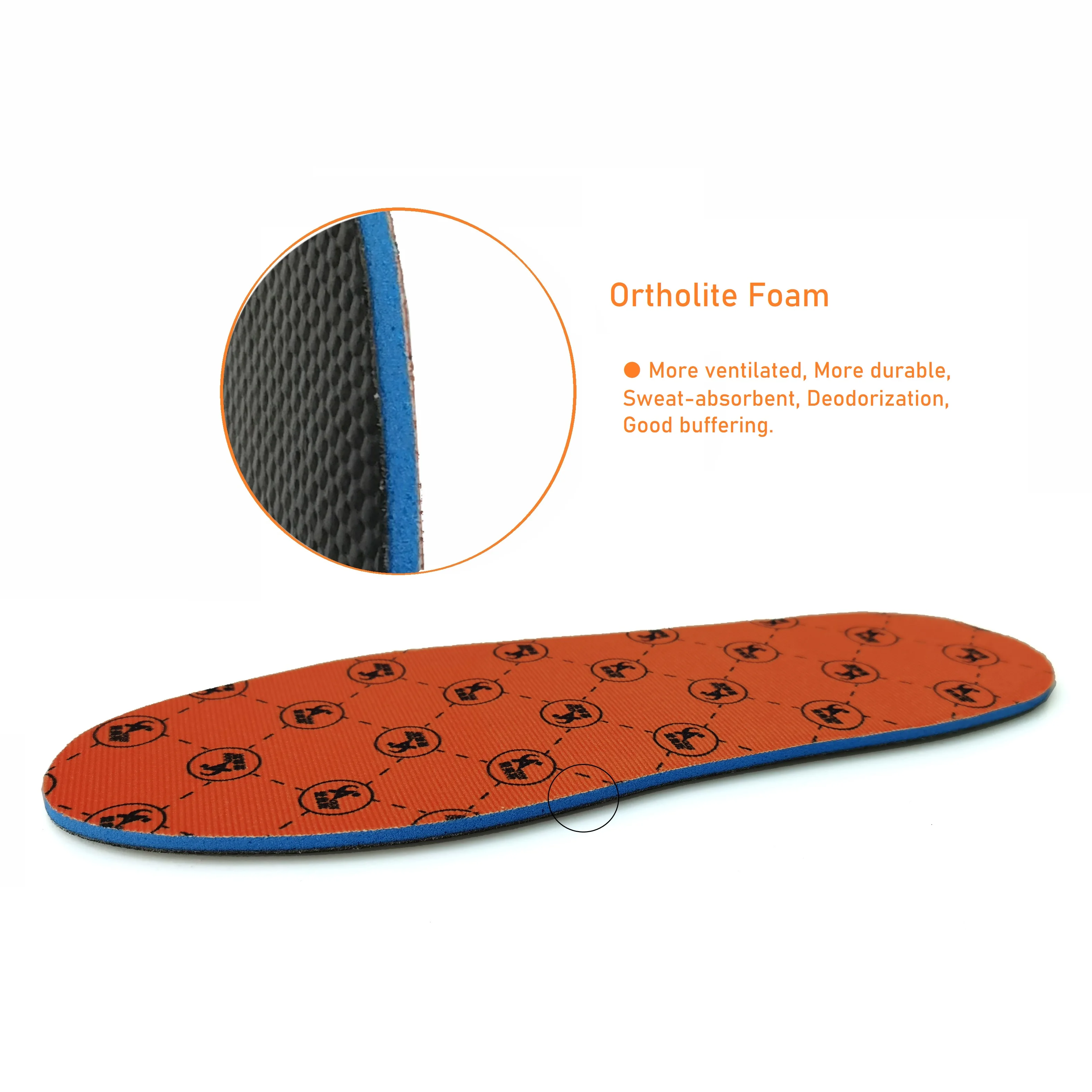 Manufacturer Customize High Quality Shoe Pad Heated Moulded Personalized Thermoforming Orthotics Arch Support Insoles