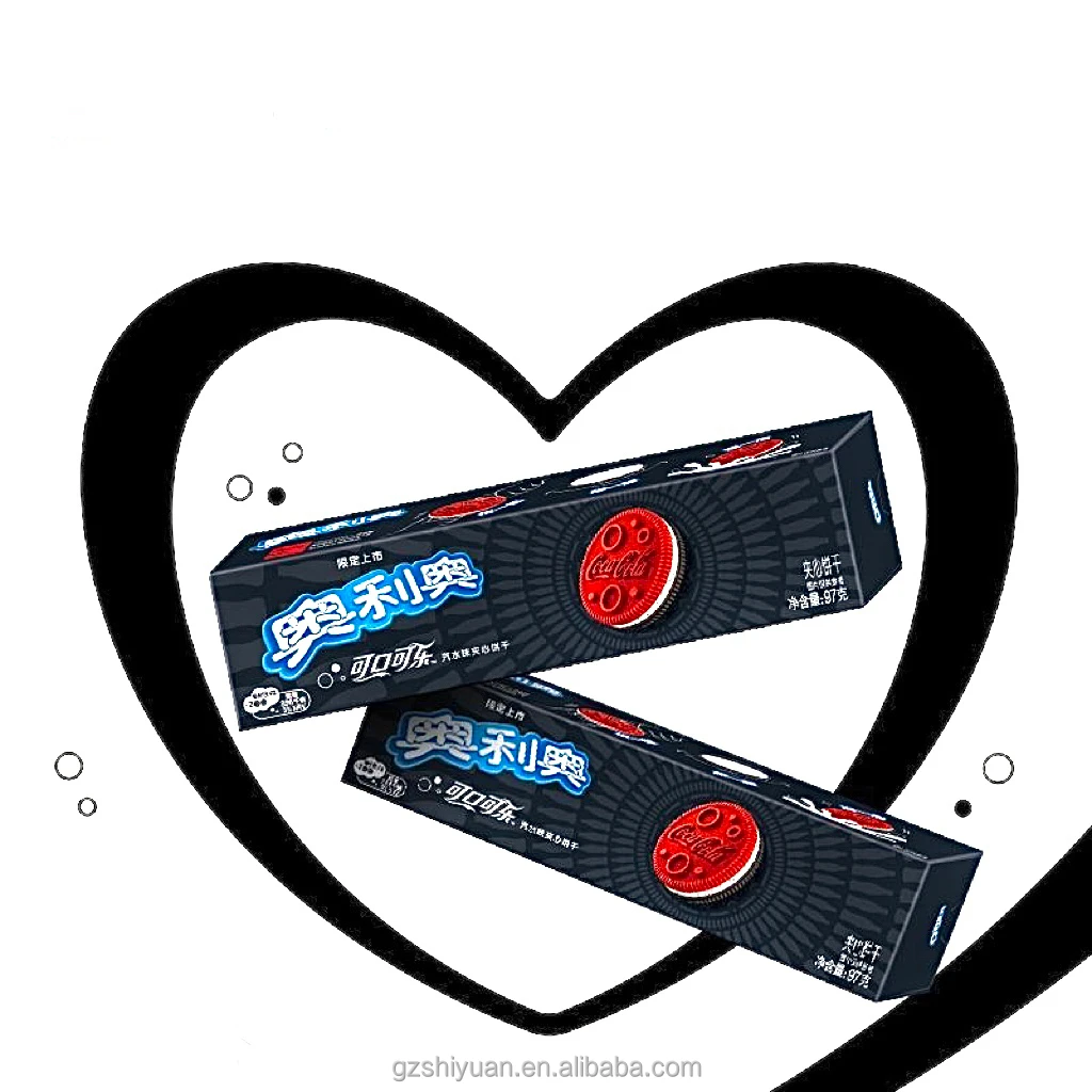 China 2024 jointly-designed New Oreos Crackers New flavors cookies Lime cheese Birthday flavor 97g