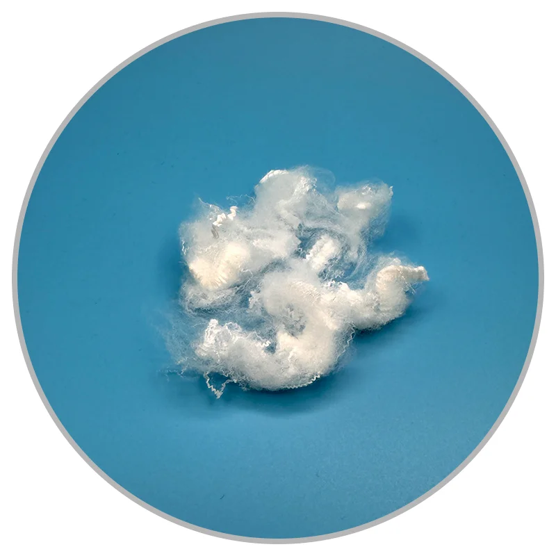 high performance 32mm psf polyester staple fiber for ring spinning  cotton spinning