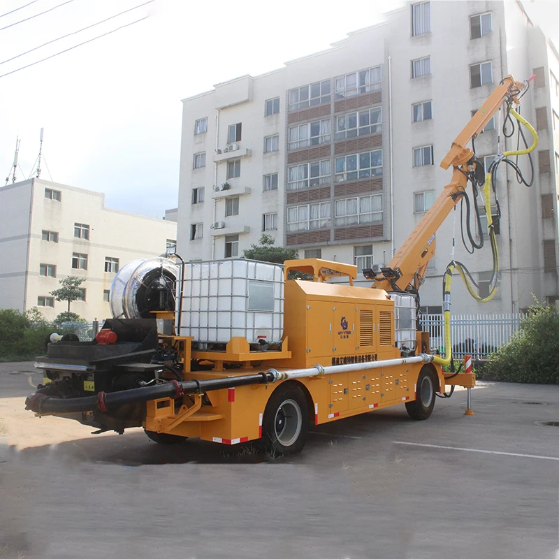 Новинка 2021 автомат Shotcrete тележка для мокрого распыления