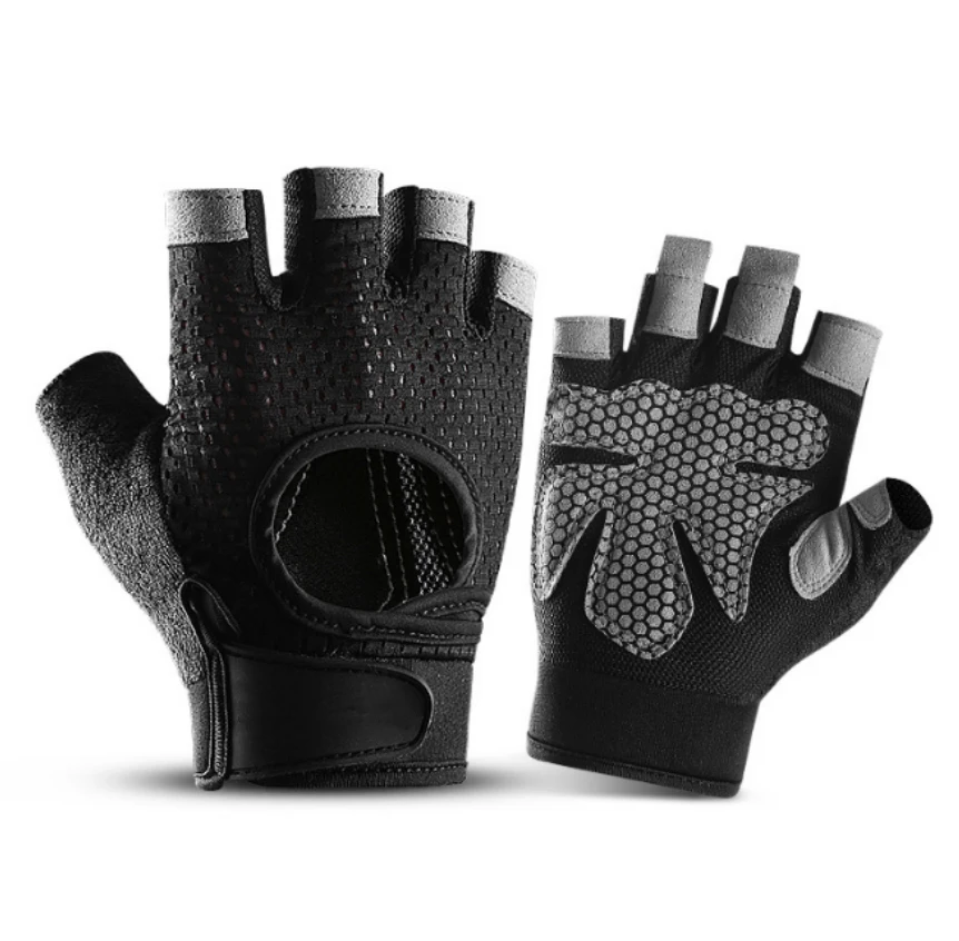 2024 XD weightlifting outdoor running cycling thin fitness gloves Running non-slip breathable mesh cloth cycling gloves