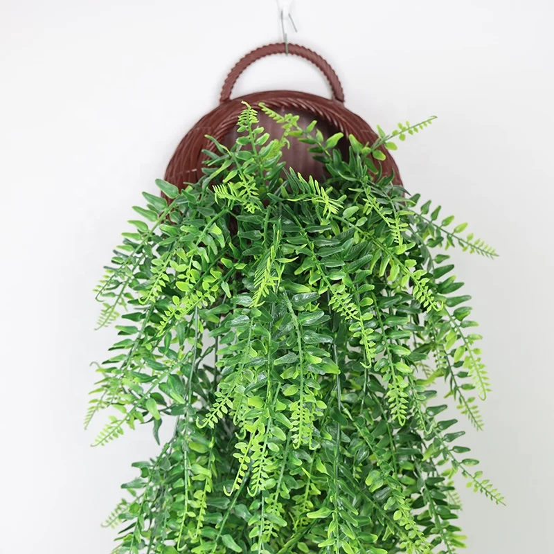 Artificial hanging grapevine artificial ivy leaf plastic plant false leaf plant UV protection