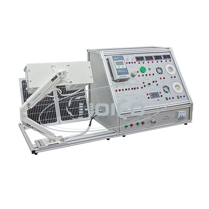 CNS-111 Tabletop Solar Power Generation Trainer Vocational Lab New Energy Training System