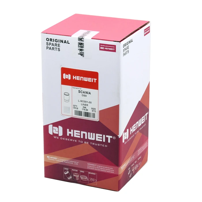 Гильза цилиндра HENWEIT для DETROIT S60(14L) 133 мм 23531503 23531250 23531504