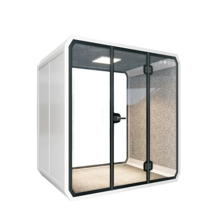 Professional manufacturer soundproof office room booth for meeting private Space large office Pod