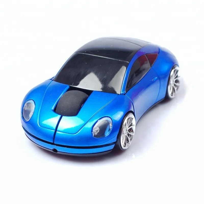 Hot Selling Adorable Design Car Shape 1200DPI 3D Optical 2.4Ghz MIni Slim Wireless Optical Mouse