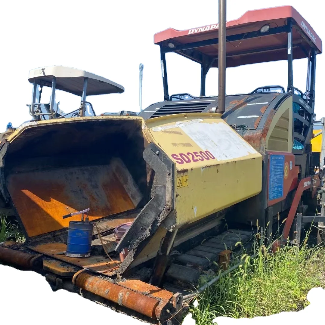used danapac concrete paver sd2500cs Road Machinery Asphalt Pavers for Sale