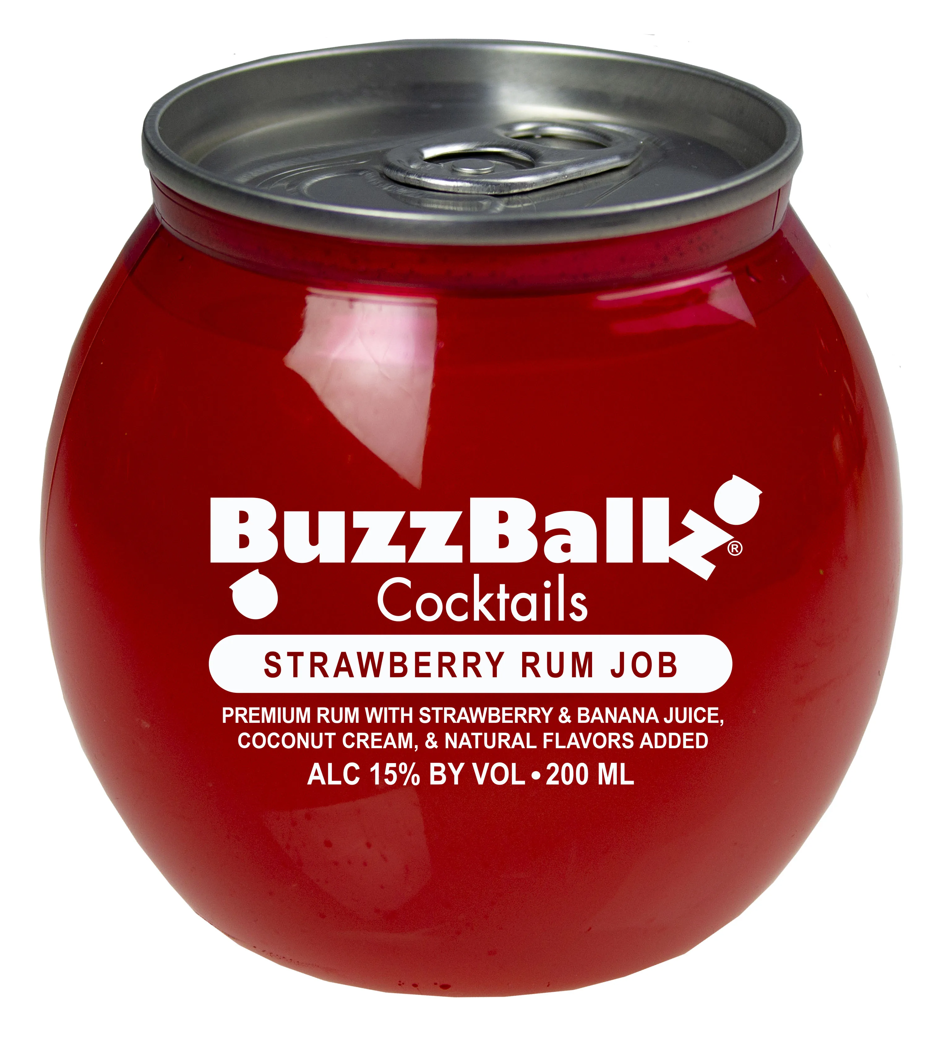 
Высококачественные коктейли BuzzBallz с ромом клубника 