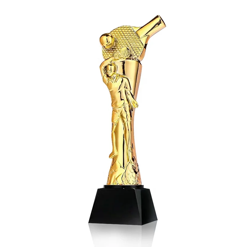 new design sports resin football and soccer trophy award