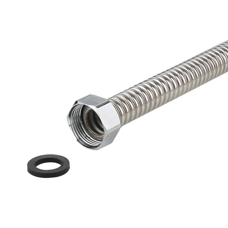 Wholesales High Pressure Explosion-Proof 304 Corrugated Stainless Steel Tube Flexible Metal Hose Water Pipe