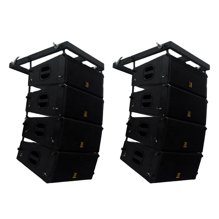 Professional Audio Active Sound System High Quality Neodymium Dual 8inch  Mini Line Array Speaker