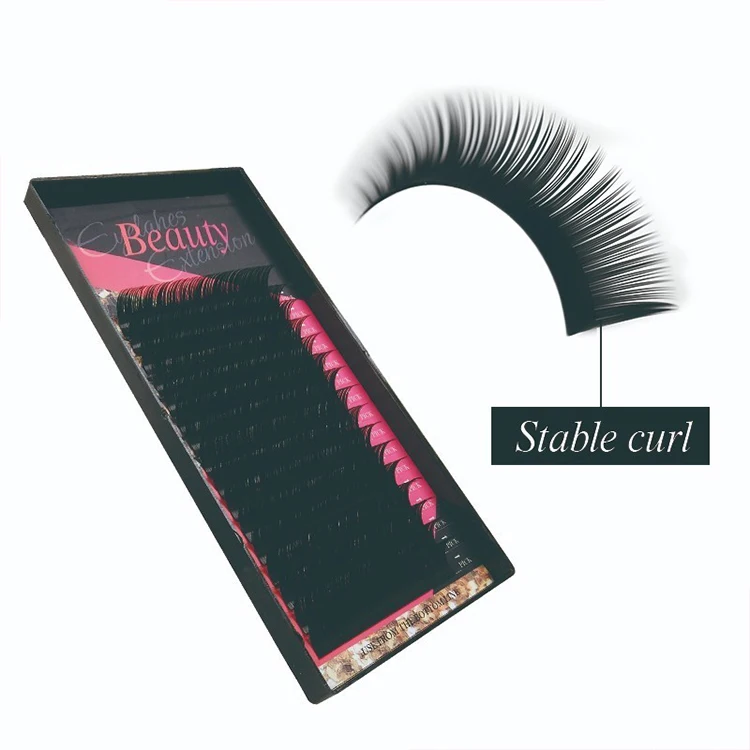 OEM Service Beautiful Vegan Eyelashes Extension Private Label Eyelash Extensions 	 faux mink diy lash extensions cils