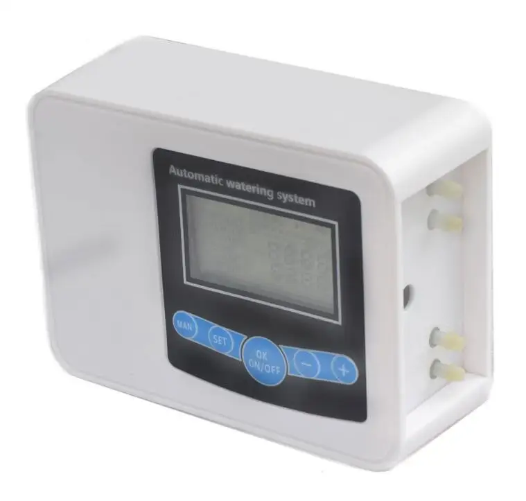 Solar Water Timer Programmable Garden Outdoor Hose Feature Timer With Rain Delay/manual/automatic Watering System