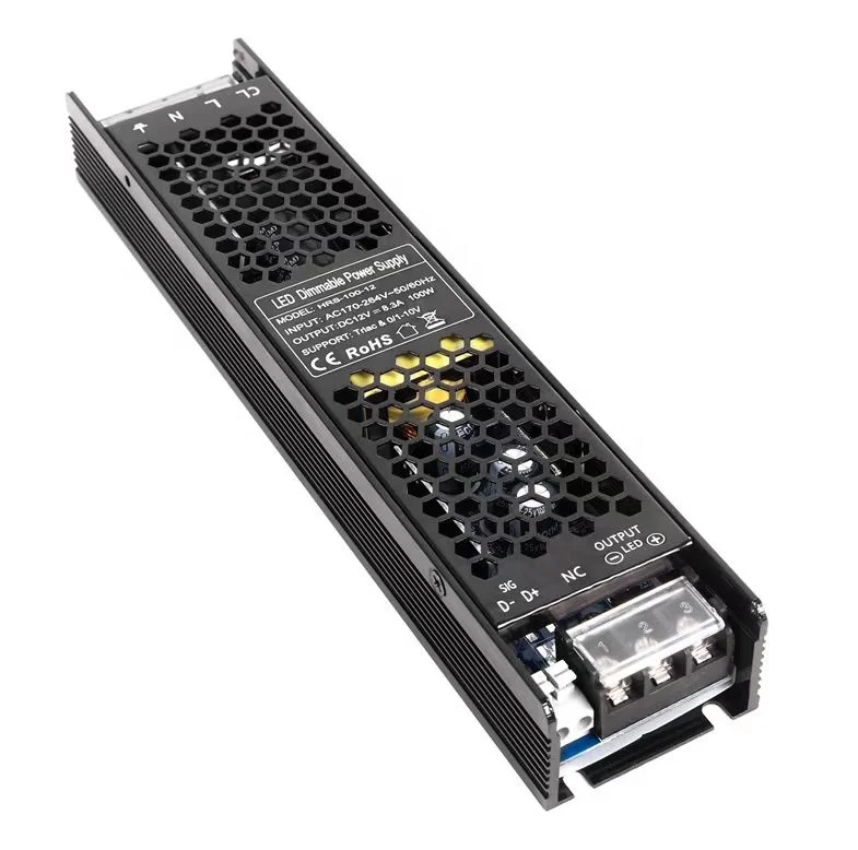 100V-240V AC to DC 12V 24V UPS Constant Voltage Dimmable Wholesale Switching Power Supply  for  LED Light Strip