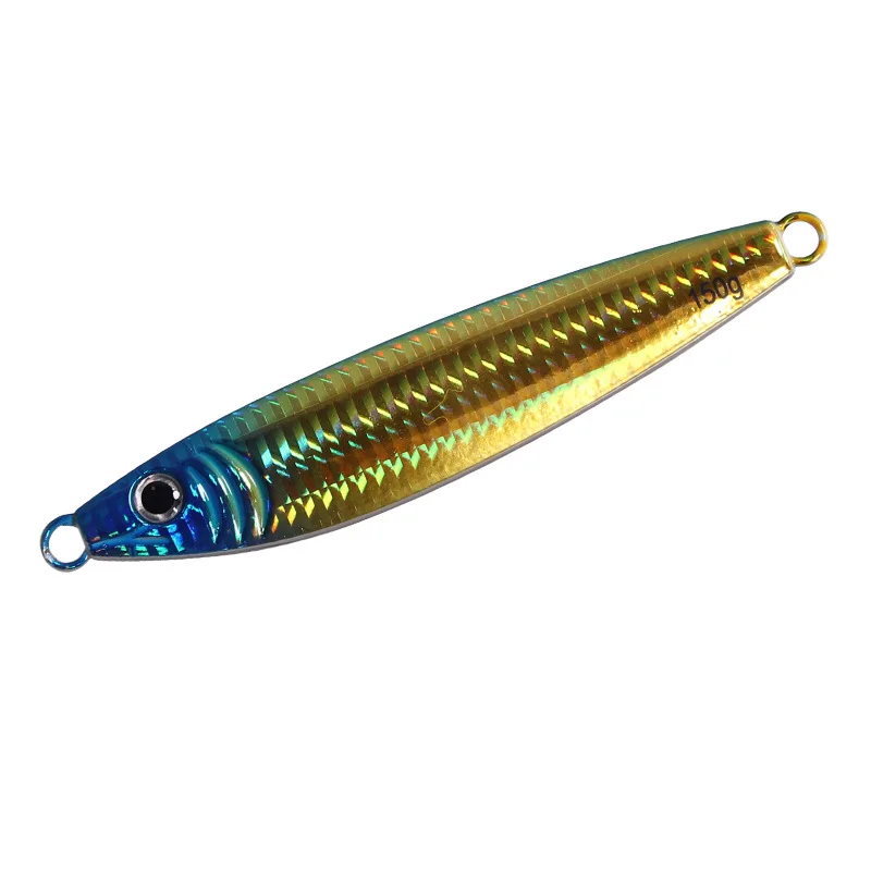 Deep sea saltwater Slow Pitch Luminous jigging metal lure