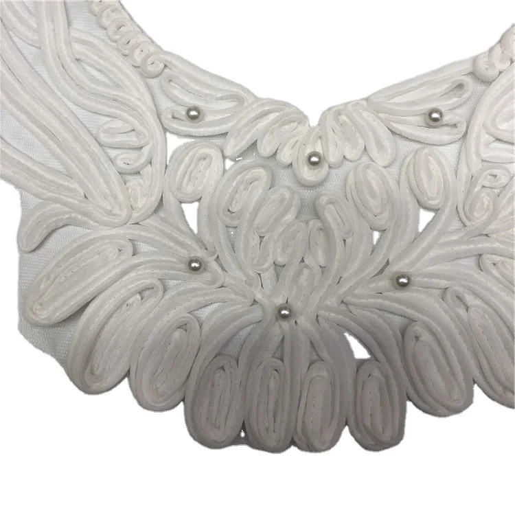 Factory Direct DIY chiffon collar trimming trim collars