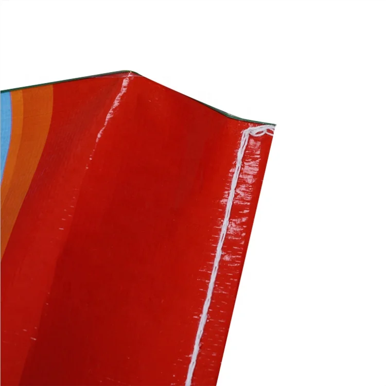 OEM ODMPrinted Packing vegetables Fruits Laminated 25kg Recyclable fertilizer PP Woven Bag