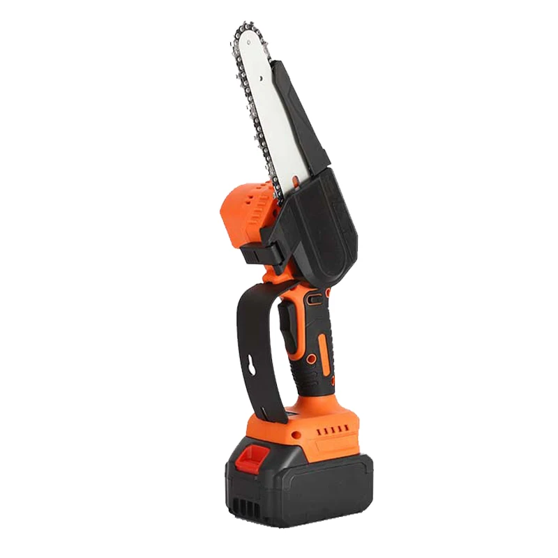 8 Inch Cordless Handheld Electric Chainsaw high quality with 2 Batteries Small Chain Saw for Tree Trimming Branch Wood Cutting