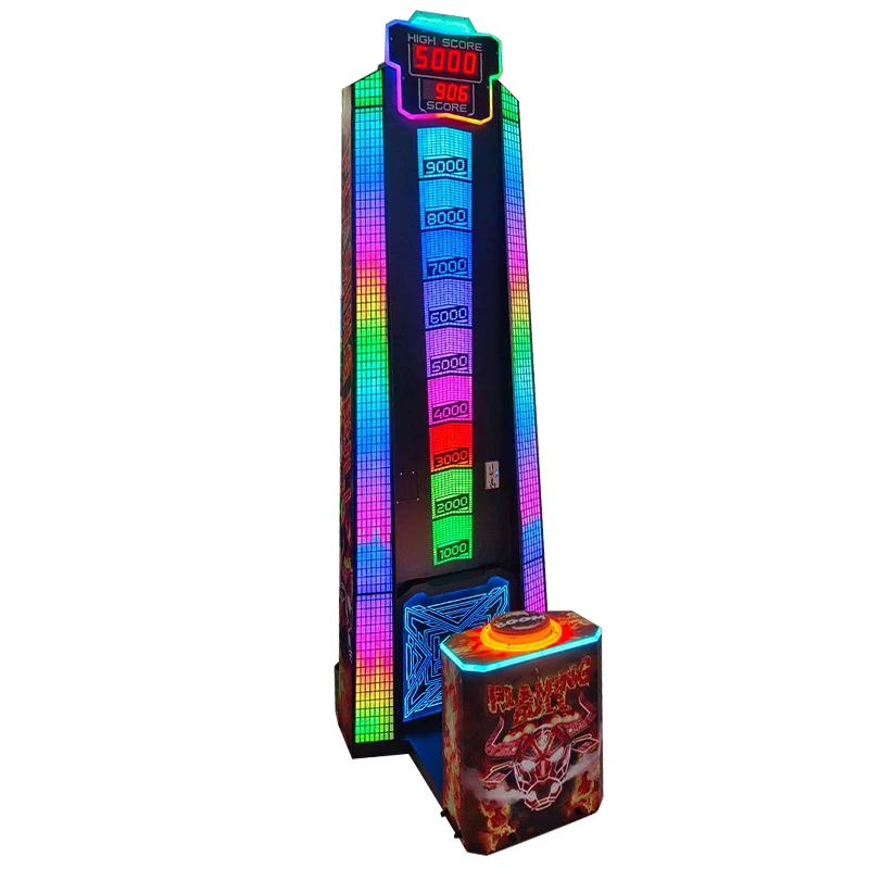 Popular Carnival Coin Operated Full New Design Ticket Redemption Hammer King Arcade Sport Game Machine for Shopping Mall