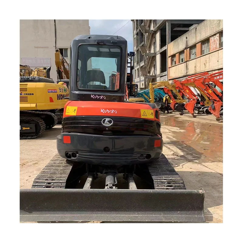 Used 5 Tons Mini Excavator For Sale Kubota U55 KX155 Used Crawler Excavators In Stock