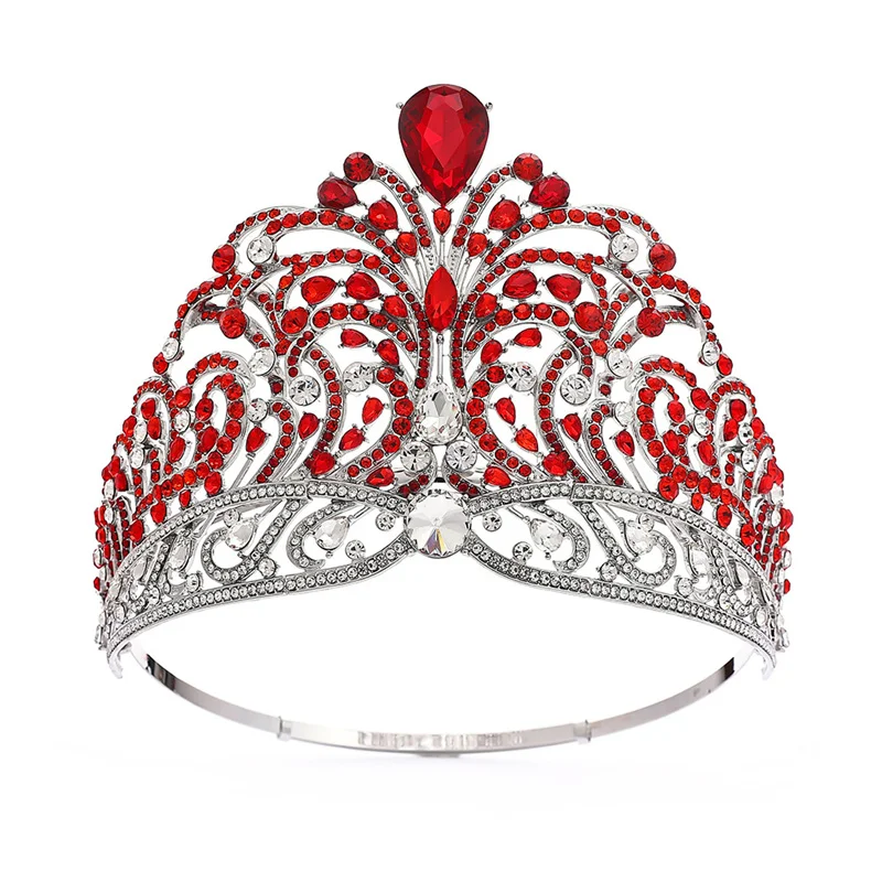 Wholesale Bride Tiara Crown Baroque Queen Pageant Crown China Bridal Wedding Tiaras And Crowns For Wedding