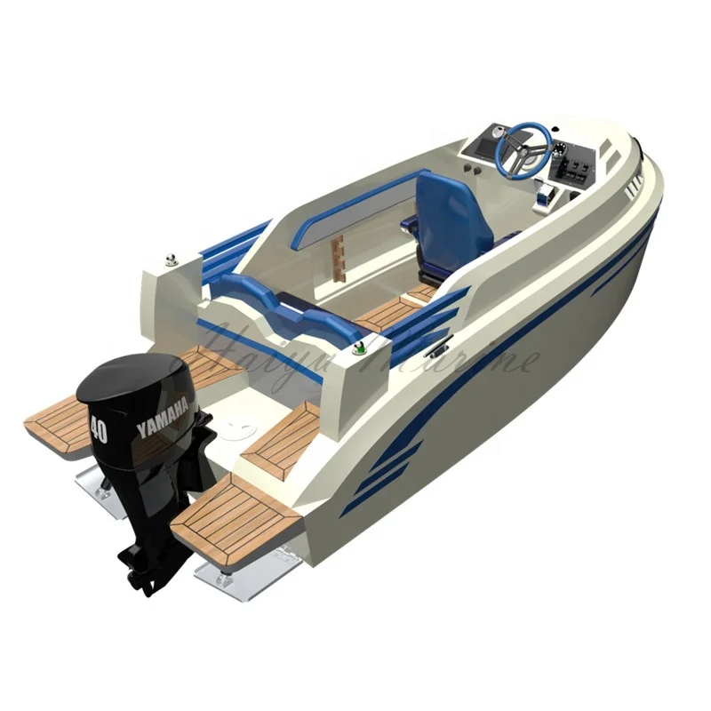 Multi-function high speed aluminium mini boat