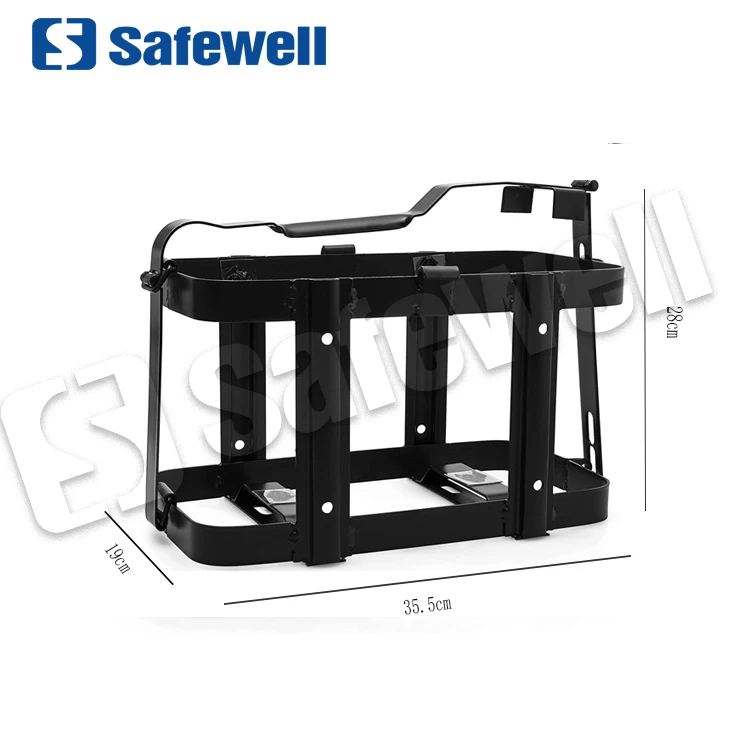 Lockable Gas Can Holder For 20 Liter / 10 Liter Jerry Can(Off-Road Vehicle Equipment)