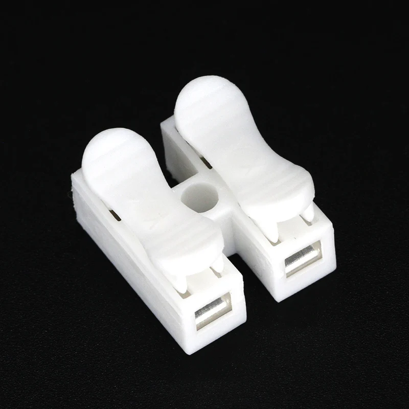 10x3P 2PSpring Connector LED Strip Light Wire Connecting No Welding No Screws Quick Connector cable clamp Terminal Block 2 3 Way