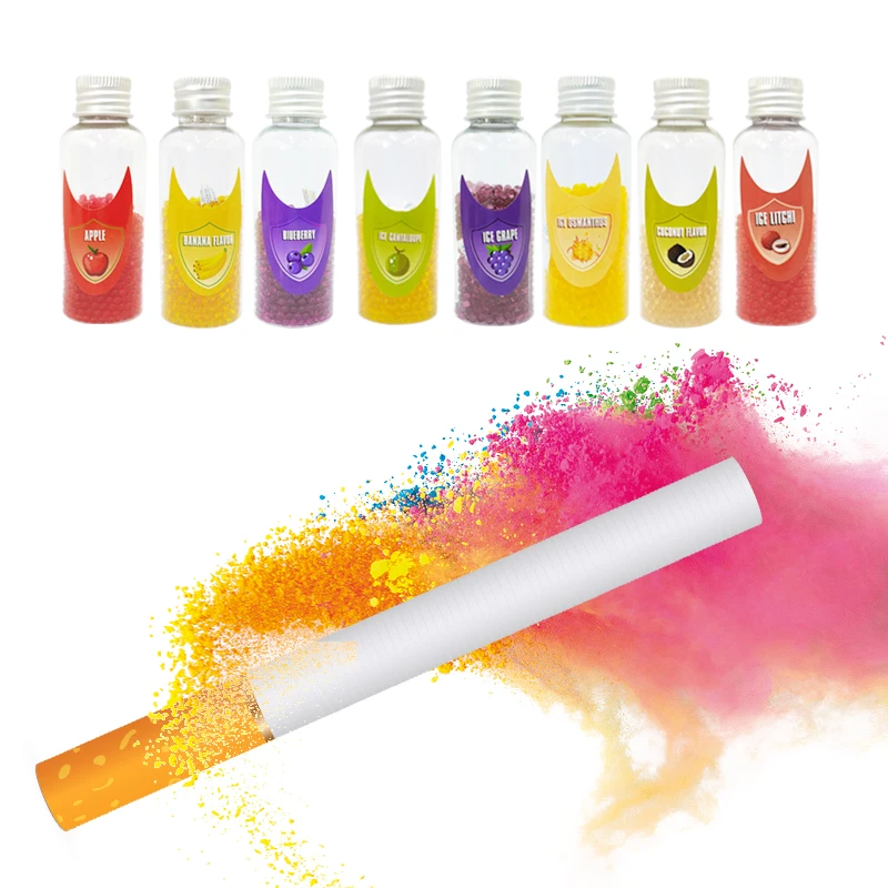 Buy tobacco capsule menthol tea mint balls  cigarettes flavor ball pusher custom smoking filter tips