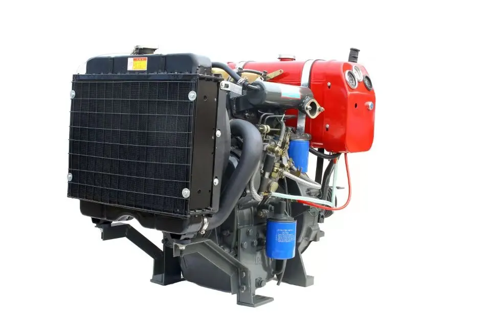 38hp 2 cylinder marine diesel engine