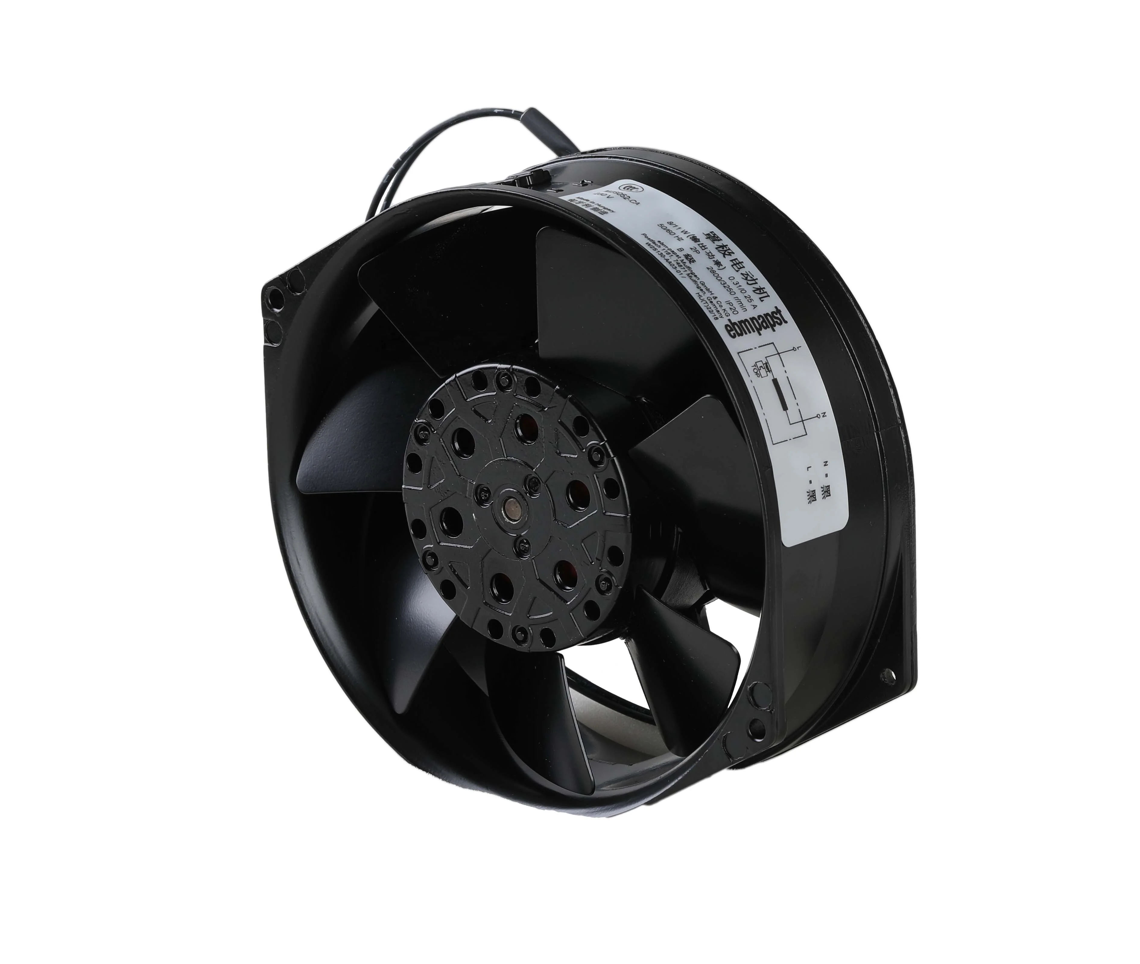 W2S130-AA03-01 ebmpapst AC axial compact fan EBM-PAPST TYPE:W2S130-AA03-01 230V EBM FAN Germany
